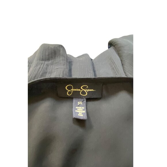 Jessica Simpson Maxi Dress Black Size 3X - Picture 3 of 15